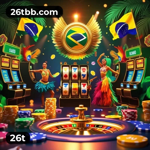 Catálogo de 2.547 jogos da 26t incluindo Pragmatic Play e Evolution Gaming